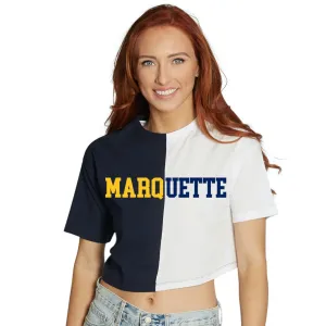 Marquette Split Tee