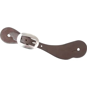 Martin Chocolate Roughout Spur Straps