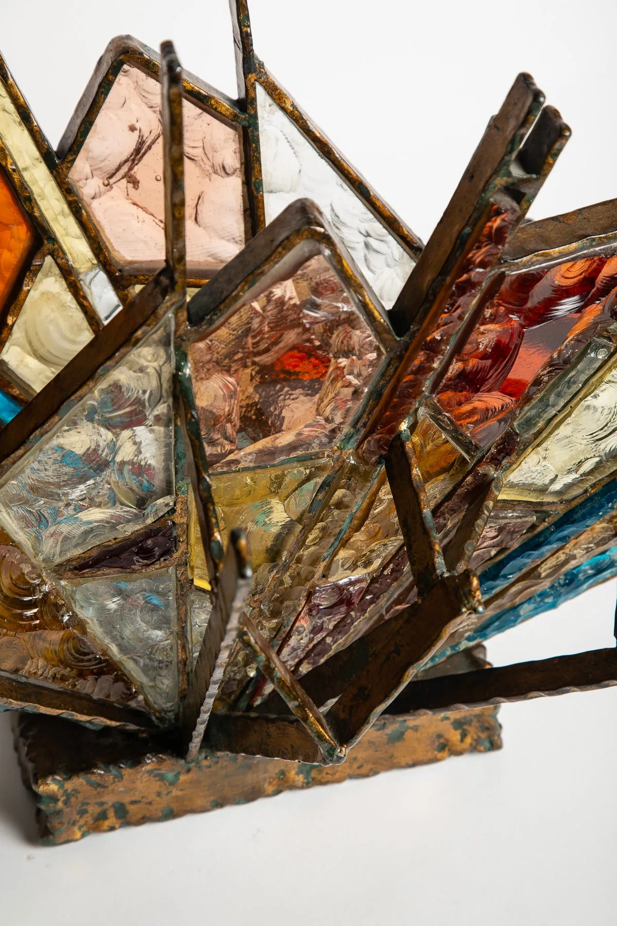 MAXFIELD PRIVATE COLLECTION | 1960'S BRUTALIST POLIARTE TABLE LAMP