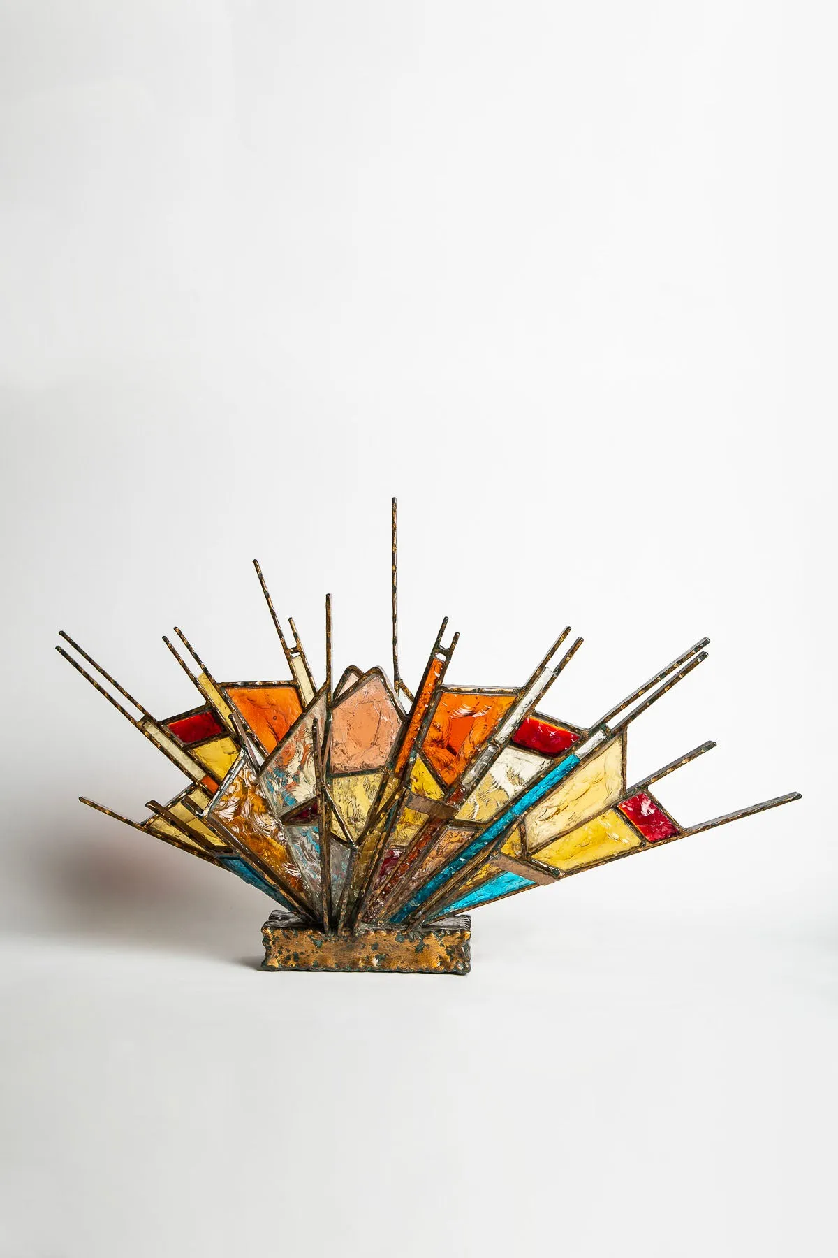 MAXFIELD PRIVATE COLLECTION | 1960'S BRUTALIST POLIARTE TABLE LAMP
