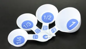 Measuring Cups White 4 pc