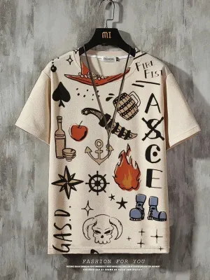 Men's Casual Crew Neck T-Shirt