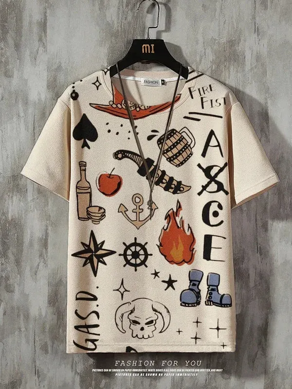 Men's Casual Crew Neck T-Shirt