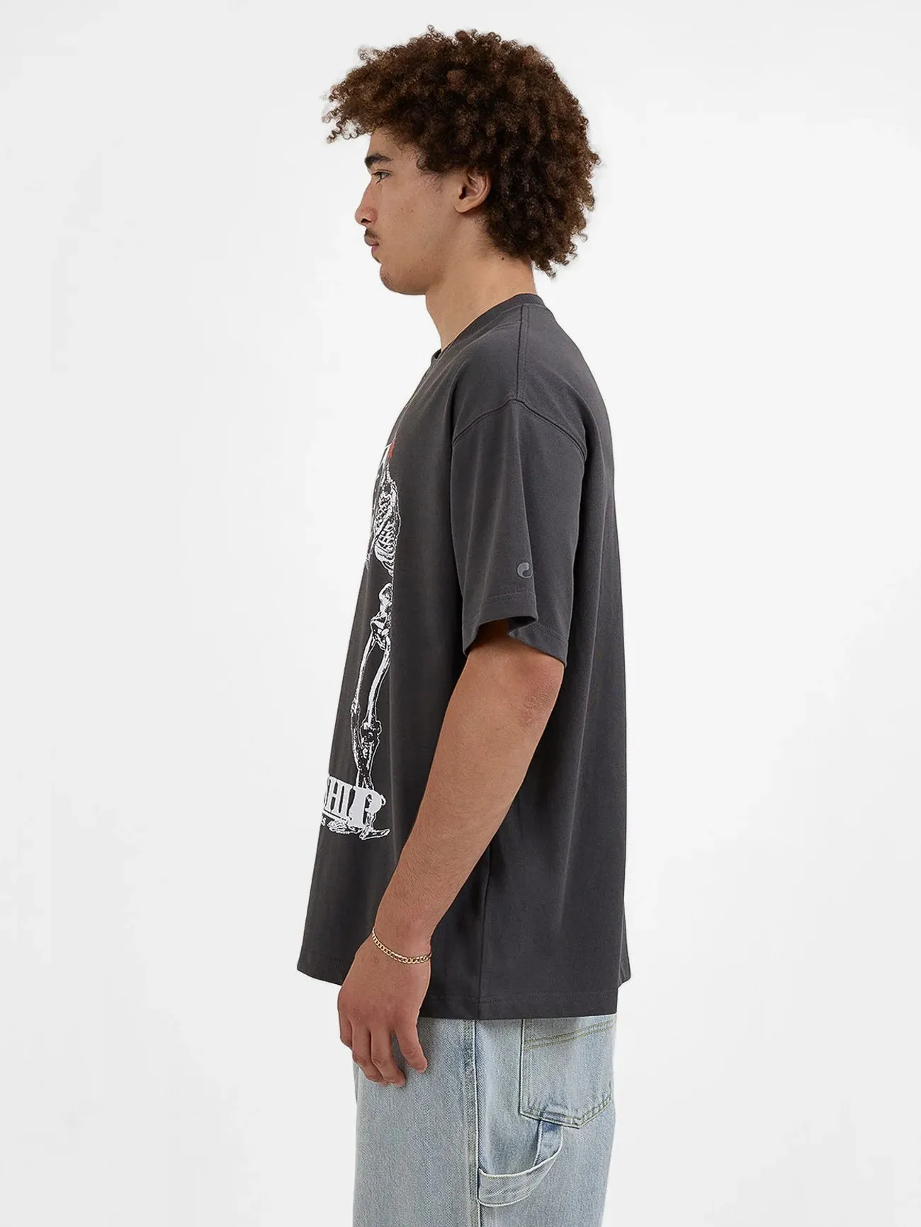 Men's Sensory Oversize Tee - Worn Black