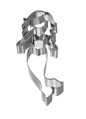 Mermaid Cookie Cutter with Embossed Detail 13cm