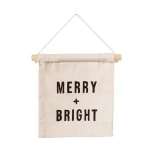 Merry   Bright Hang Sign