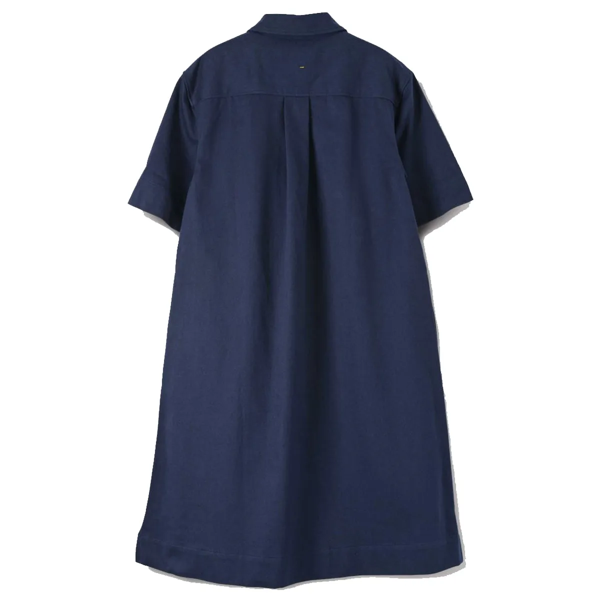 MHL W' Utility Dress Worn Cotton Drill Indigo
