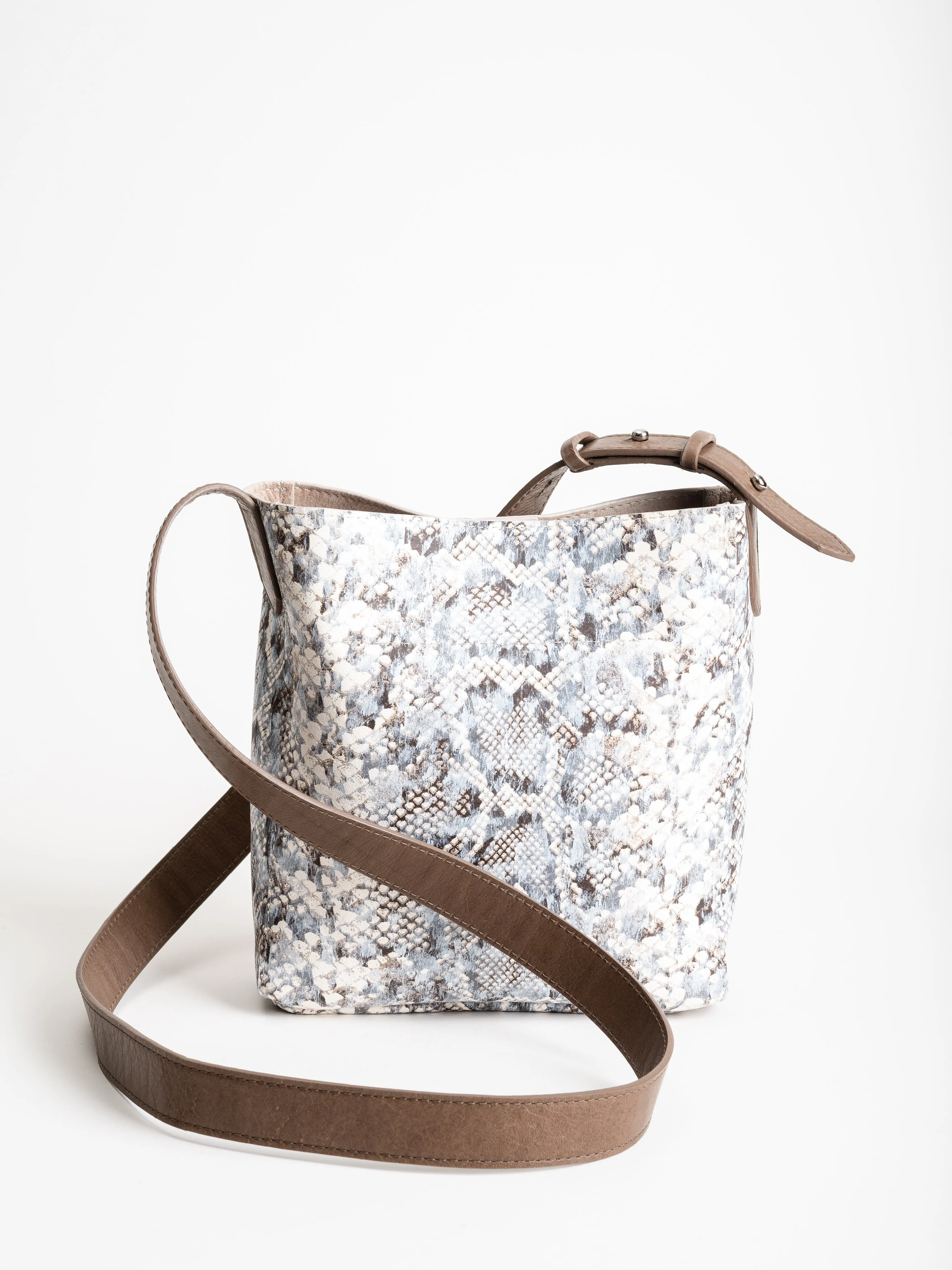 mini messenger bag - pashminia snakeprint