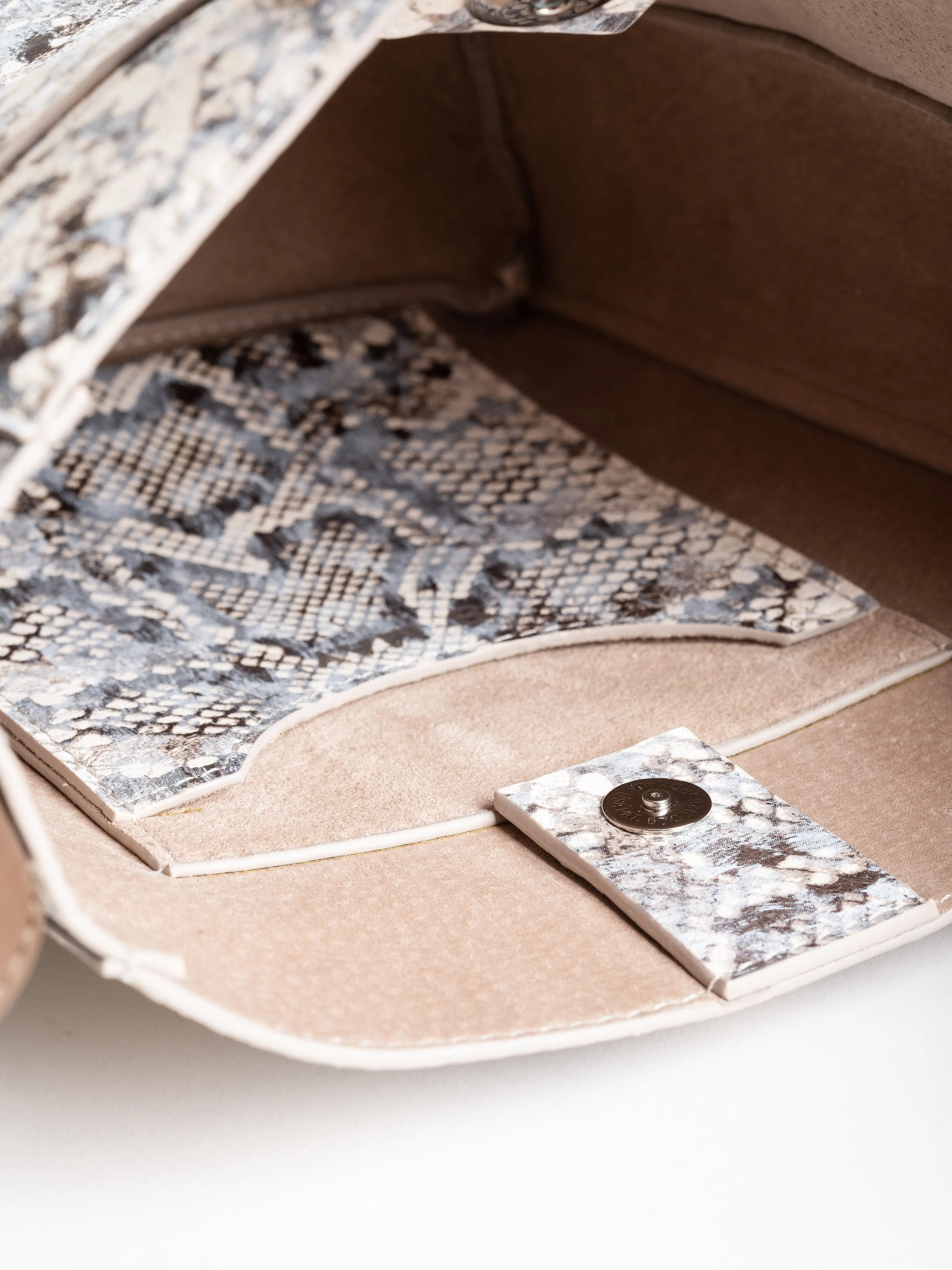 mini messenger bag - pashminia snakeprint