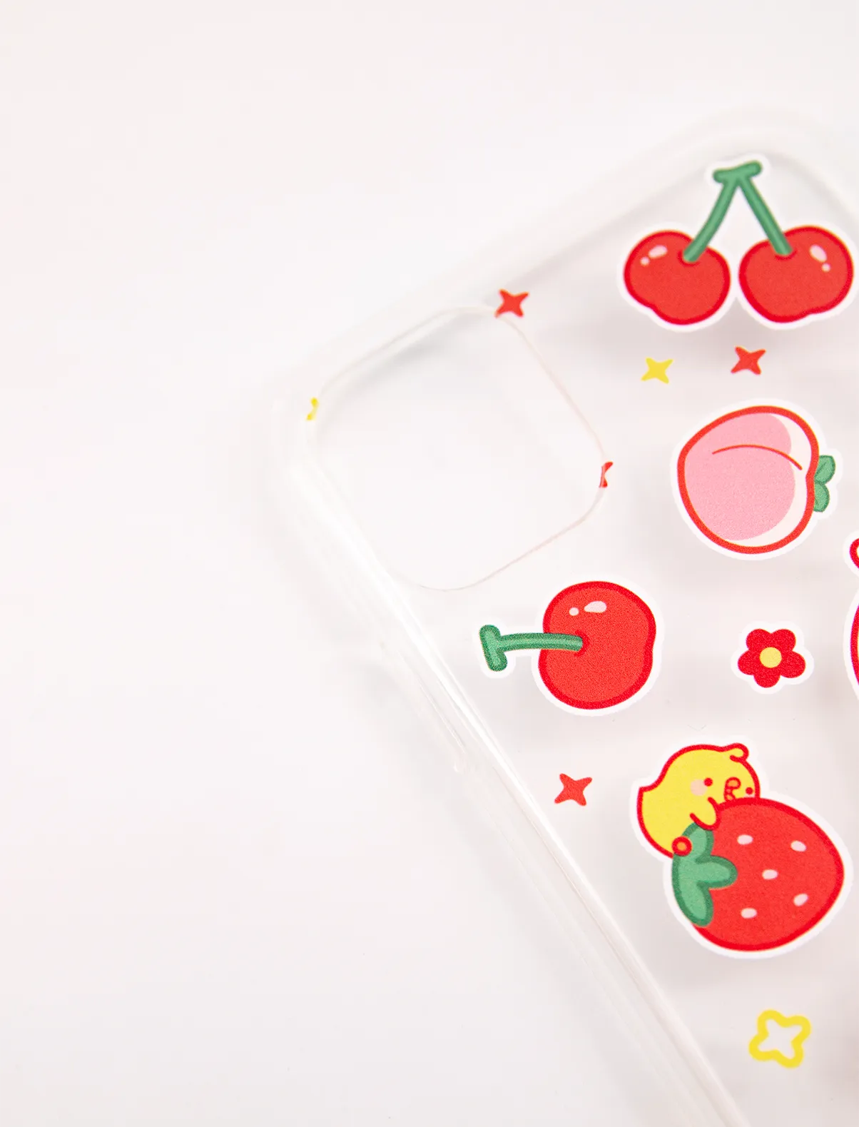 Molang Red Fruits Soft Phone case
