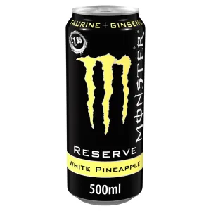Monster Energy Drink Reserve White Pineapple PMP 500ml (Case of 12)