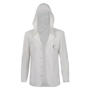 Moon Knight  Marc Spector Cosplay Costumes Hooded Hacket Coat  Halloween Carnival Suit