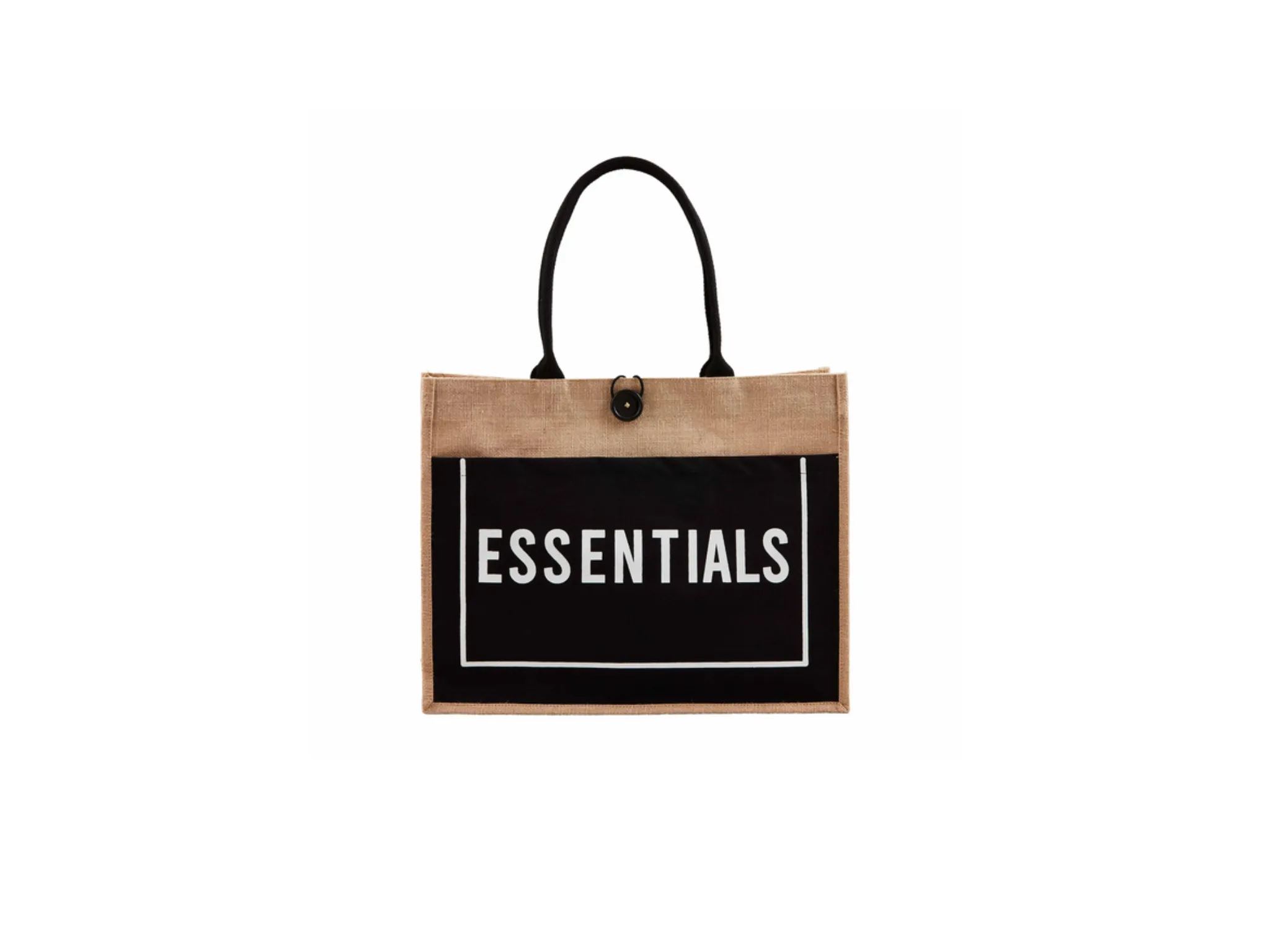 [Mud Pie] Jute Word Tote-Essentials