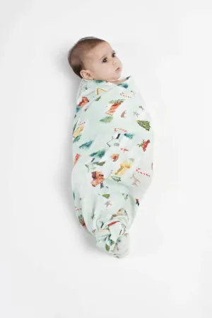 Muslin Swaddle - Merry & Bright