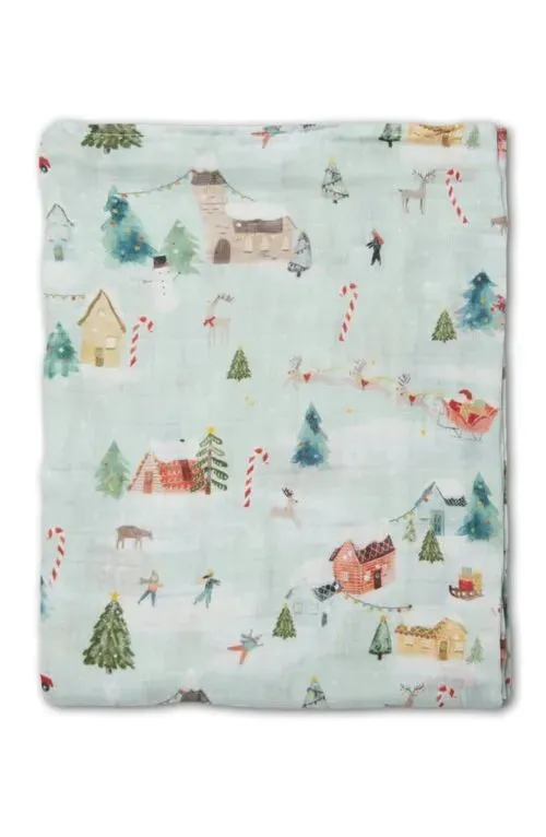 Muslin Swaddle - Merry & Bright