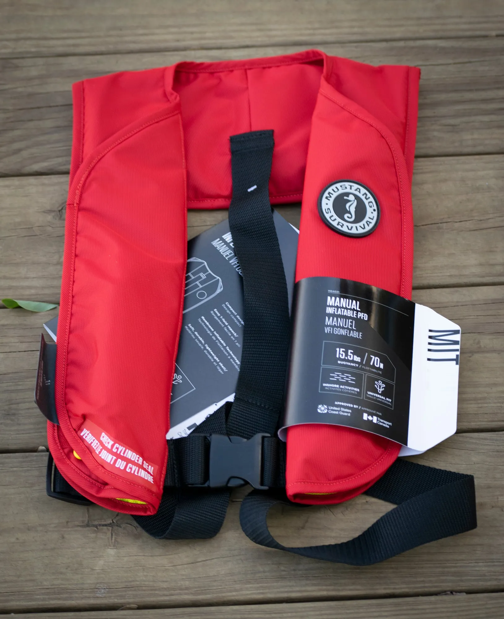 Mustang Survival- MIT 70 Manual Inflate PFD Vest