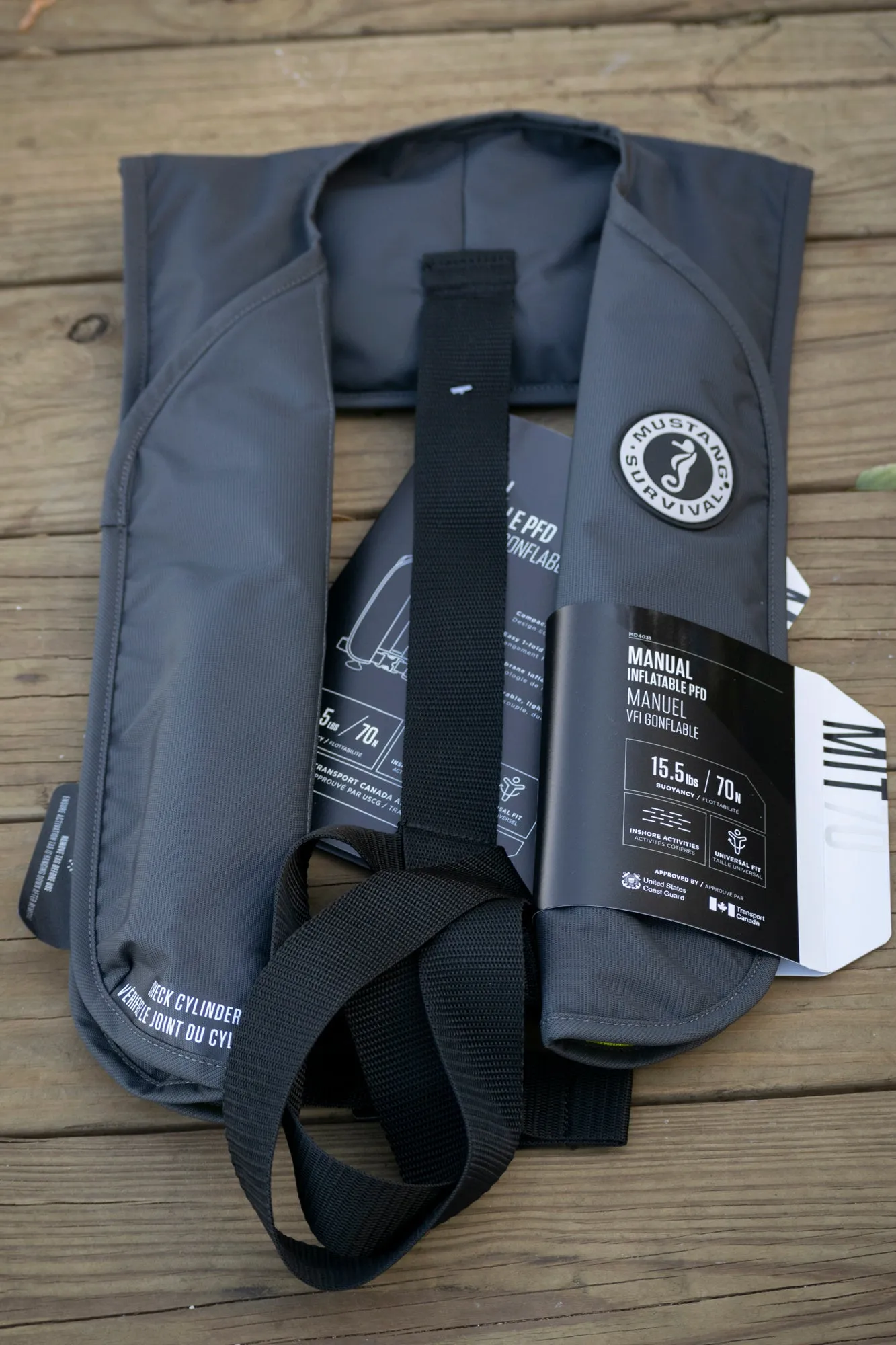 Mustang Survival- MIT 70 Manual Inflate PFD Vest