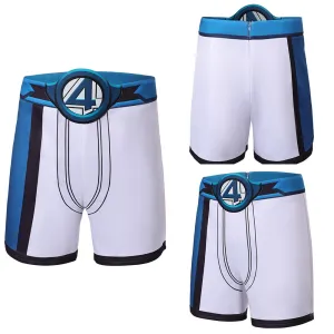 Mv Rivals The Thing Cosplay Fantastic Four Costume Male Blue Pants Halloween Carnival Suit