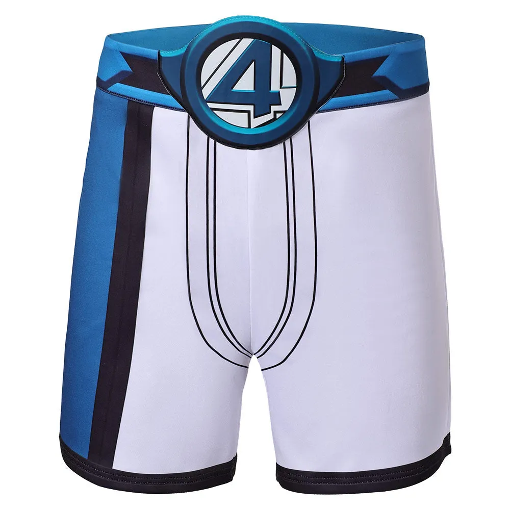 Mv Rivals The Thing Cosplay Fantastic Four Costume Male Blue Pants Halloween Carnival Suit