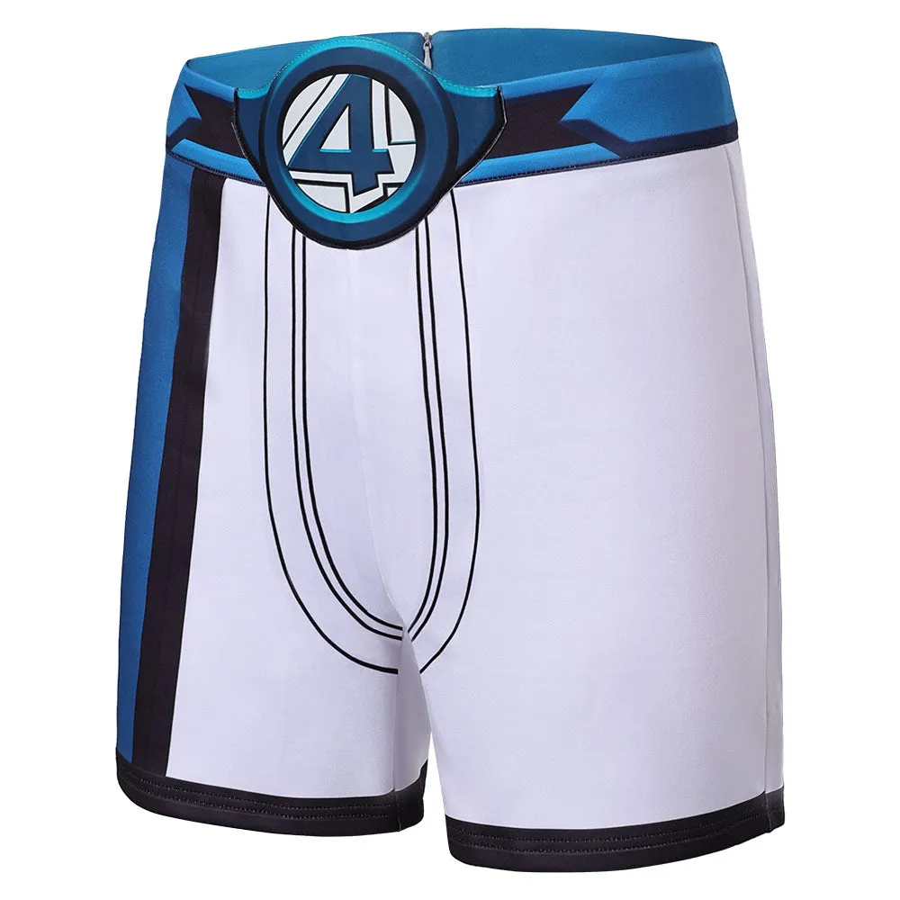 Mv Rivals The Thing Cosplay Fantastic Four Costume Male Blue Pants Halloween Carnival Suit