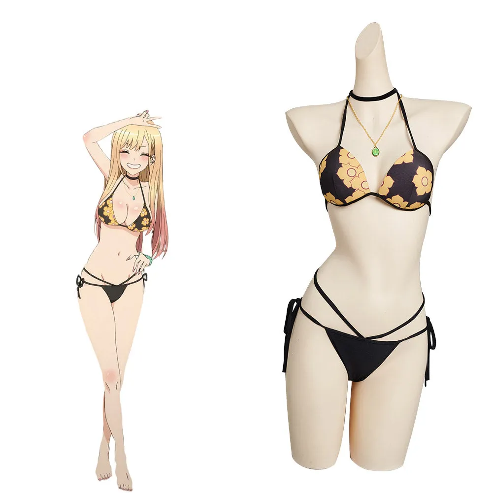 My Dress-Up Darling Marin Kitagawa Outfits Cosplay Costume Swimwear Halloween Carnival Suit