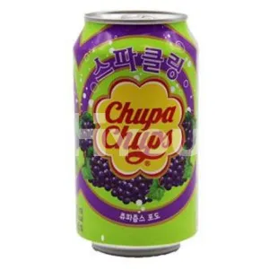 Nam Yang Chupa Chups Soda Grape 345ml ~ 棒棒糖汽水 葡萄 345ml