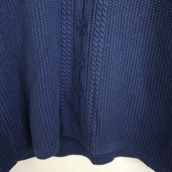 Nautica blue 100% cotton sweater size XL