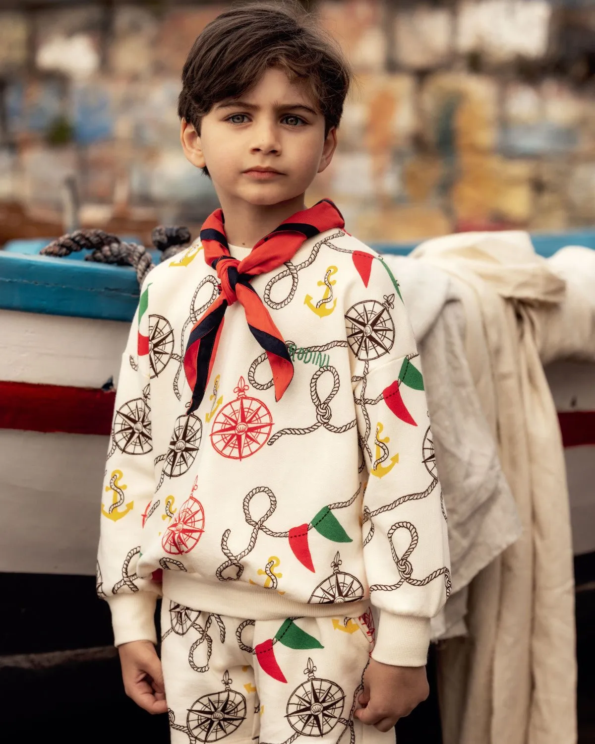 Nautical Sweatshirt by Mini Rodini