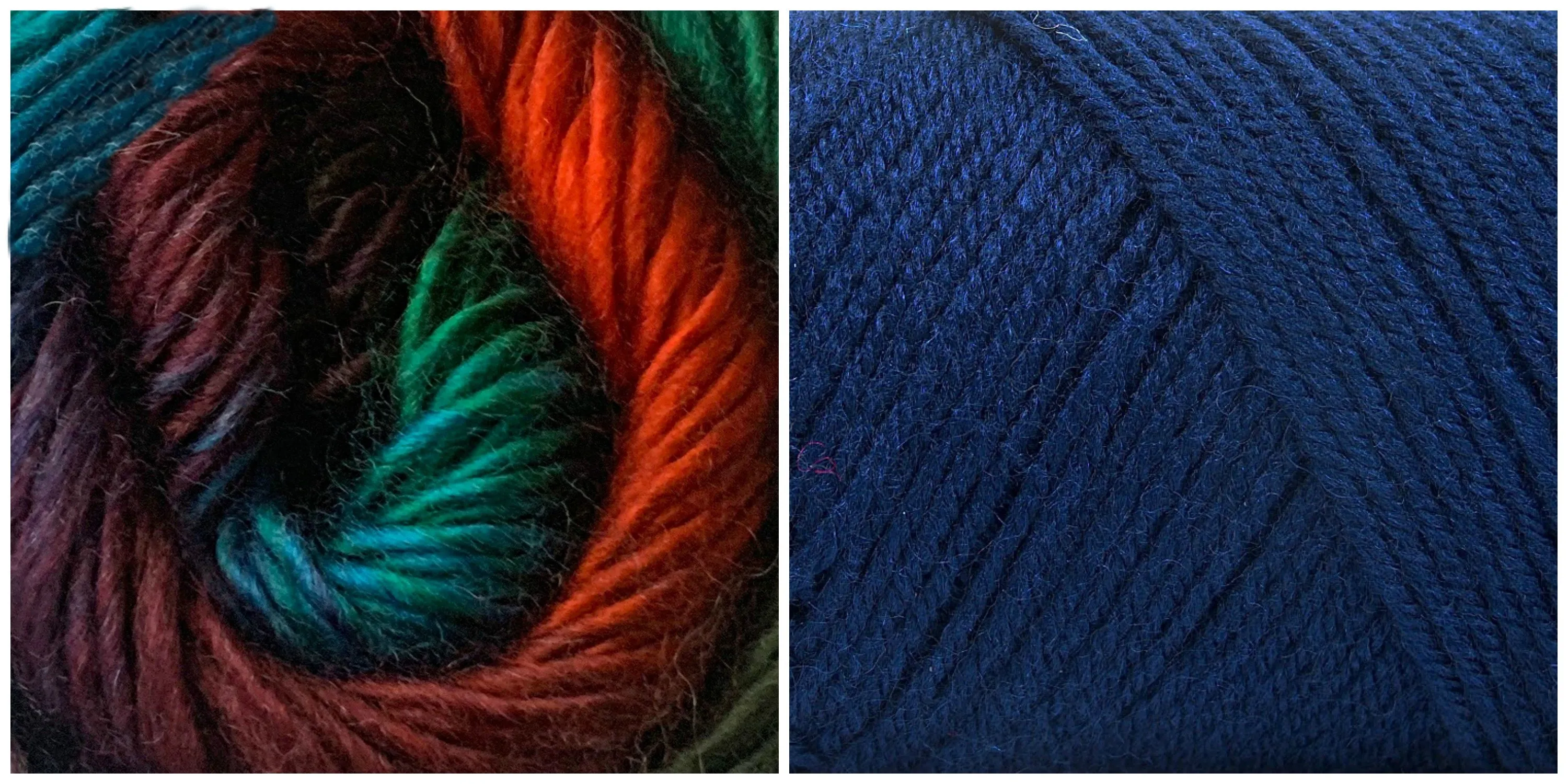 NAVY   BIRD OF PARADISE - Calla Lily Shawl KIT