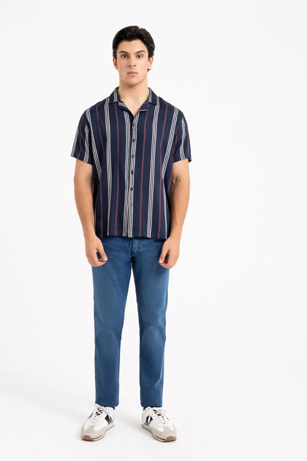Navy Casual Shirt