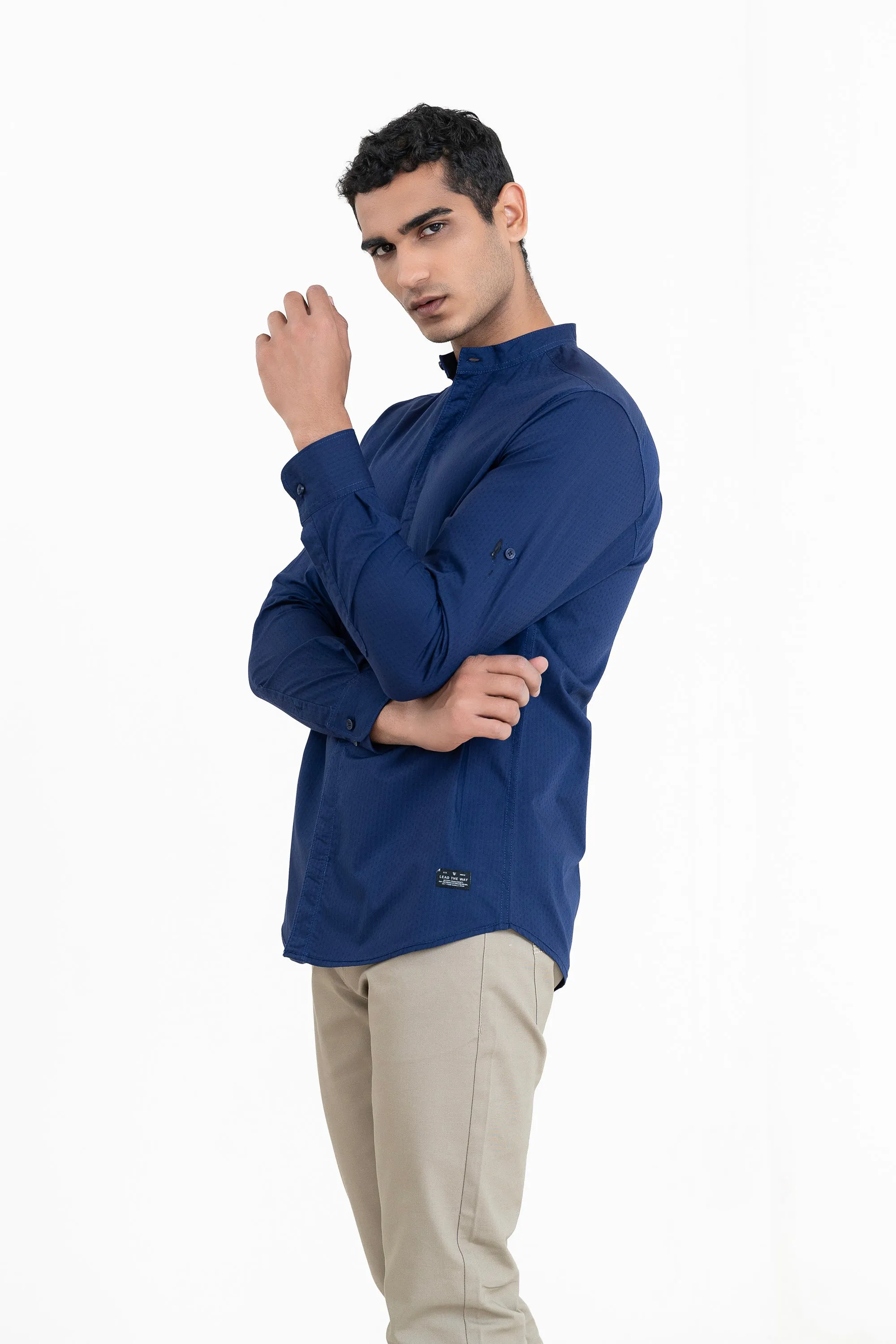 Navy Casual Shirt