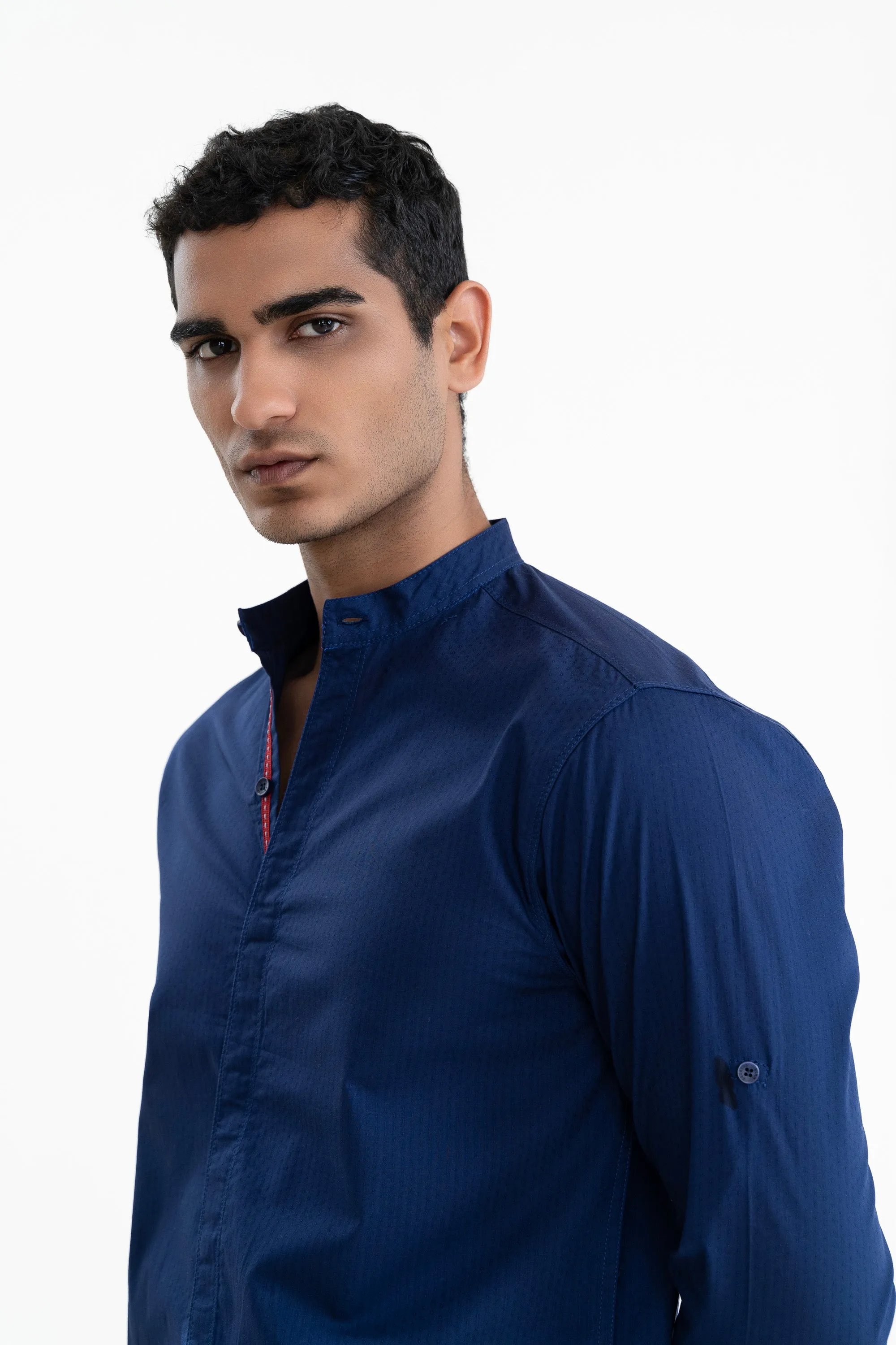 Navy Casual Shirt