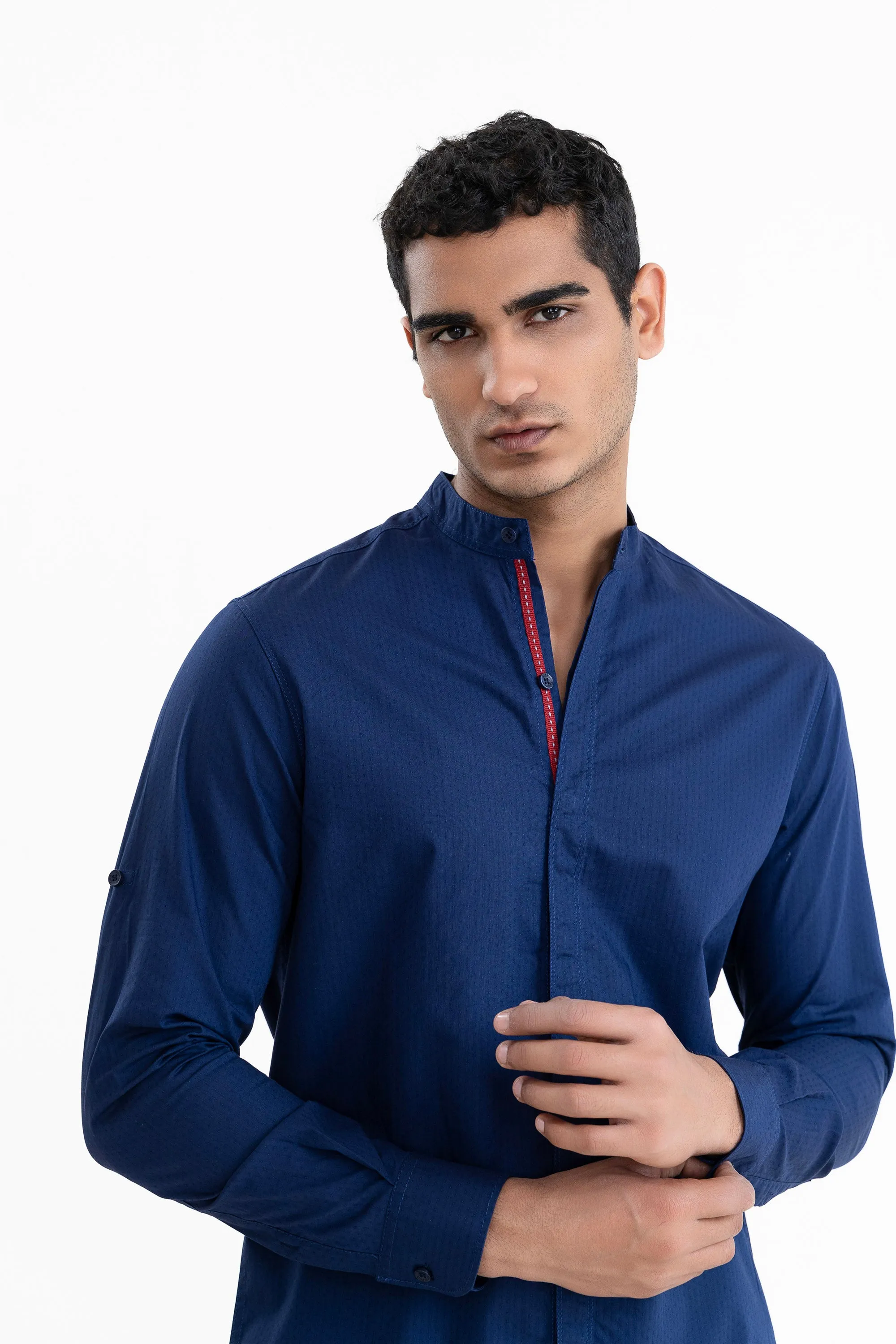 Navy Casual Shirt