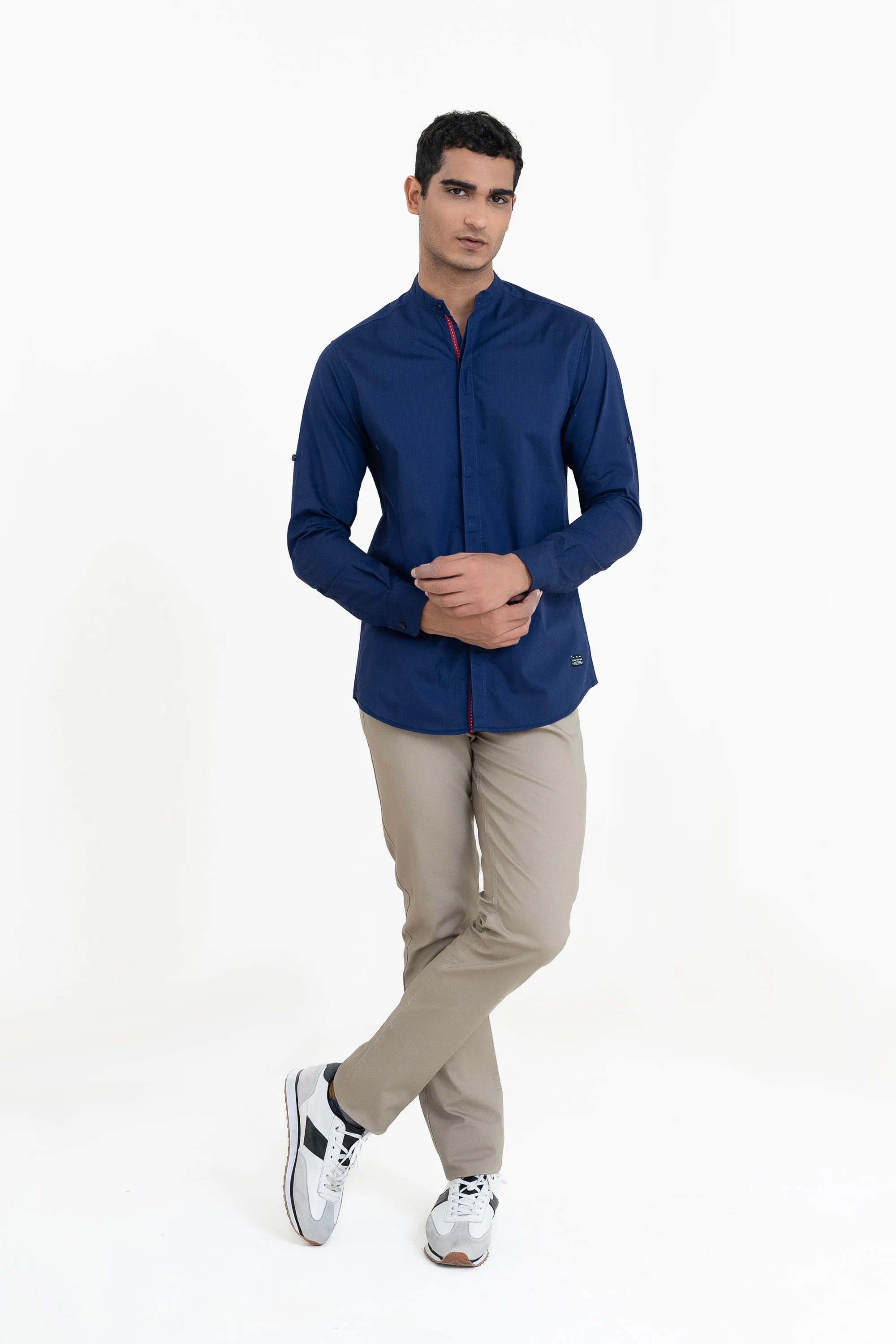 Navy Casual Shirt