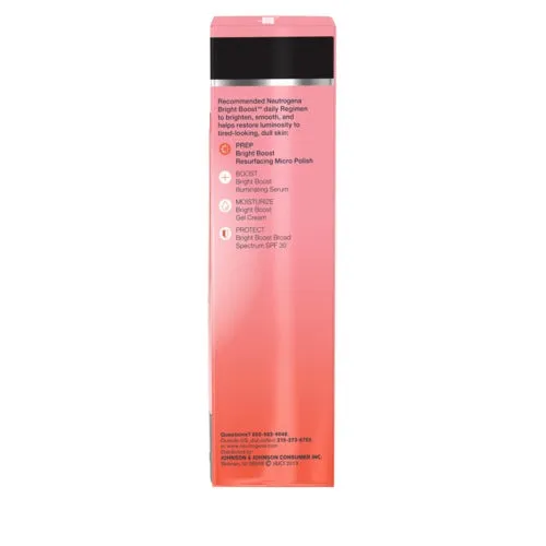Neutrogena Bright Boost Resurfacing AHA Micro Face Polish, 2.6 Fl Oz