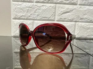 New Designer Rep. Sunglasses, 400 UV Protection! Stylish Gradient Lenses! Red, 3902
