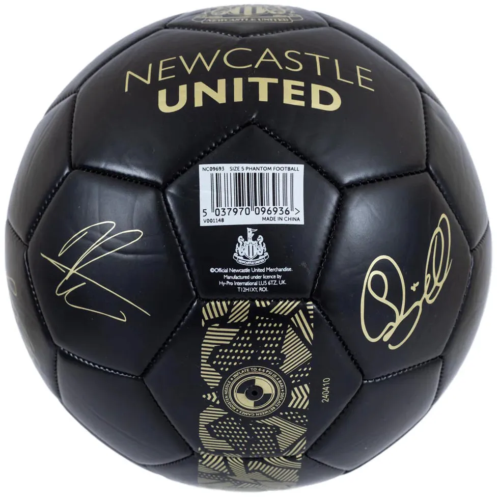 Newcastle United Phantom Signature Skills Football - Black