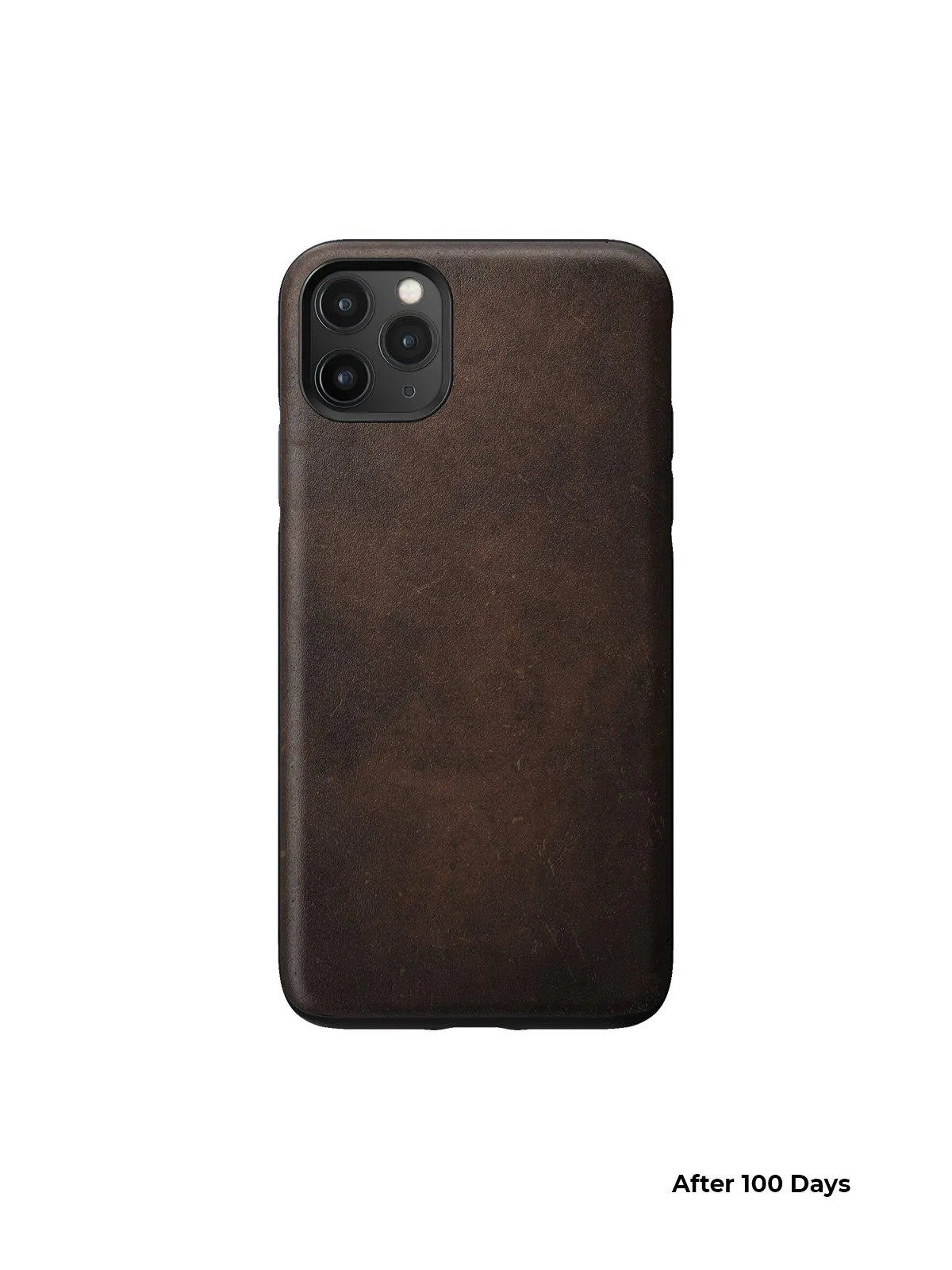 Nomad Rugged Case Rustic Brown Horween Leather iPhone 11 Pro Max / 11 Pro / 11