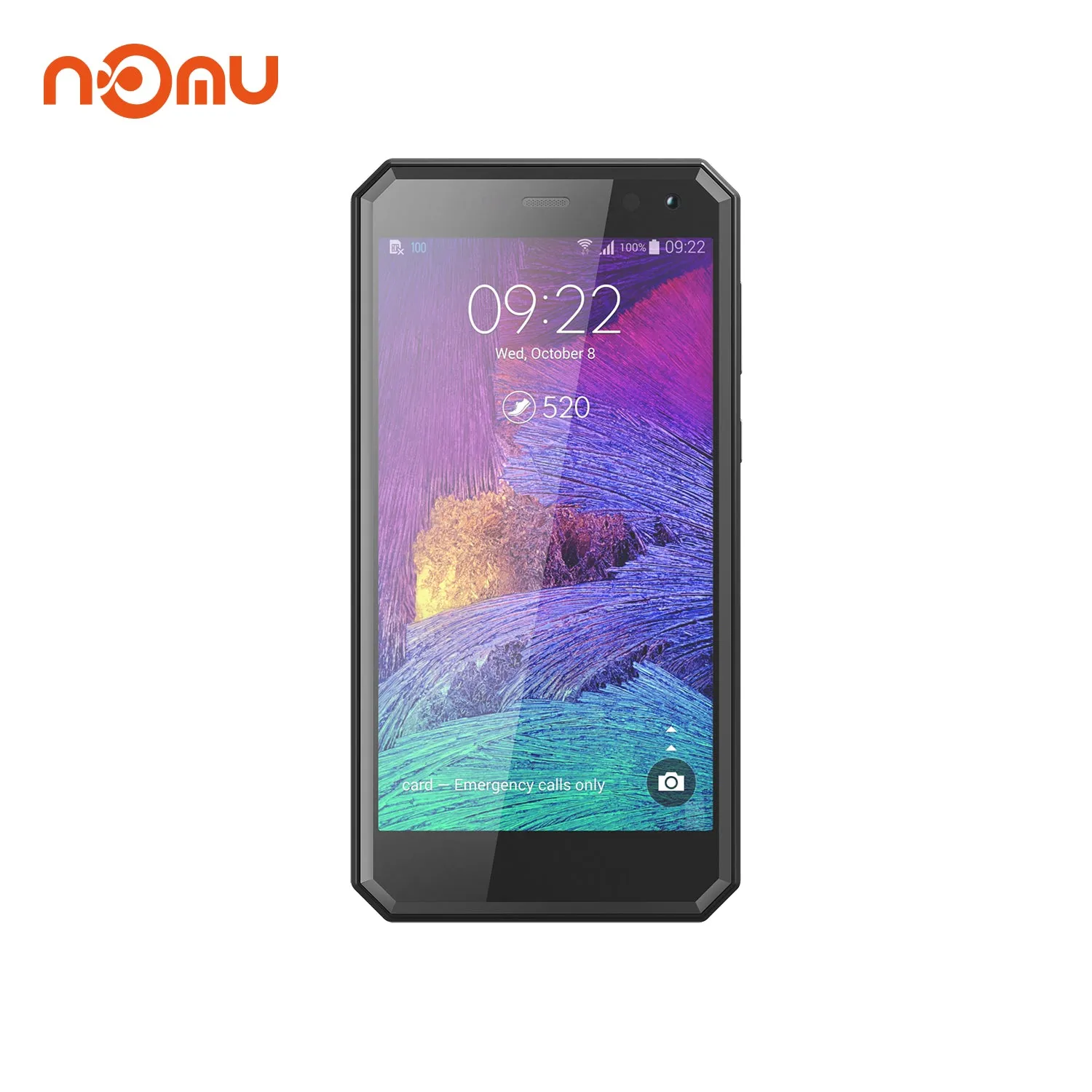 Nomu M6 smartphone 5.0"" 2GB 16GB MTK6737T Android 6.0 13.0MP 1280x720 3000mAh IP68 Waterproof Mobile Phone Black