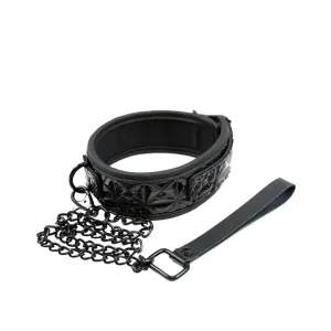 NS Novelties Sinful Black Collar & Leash