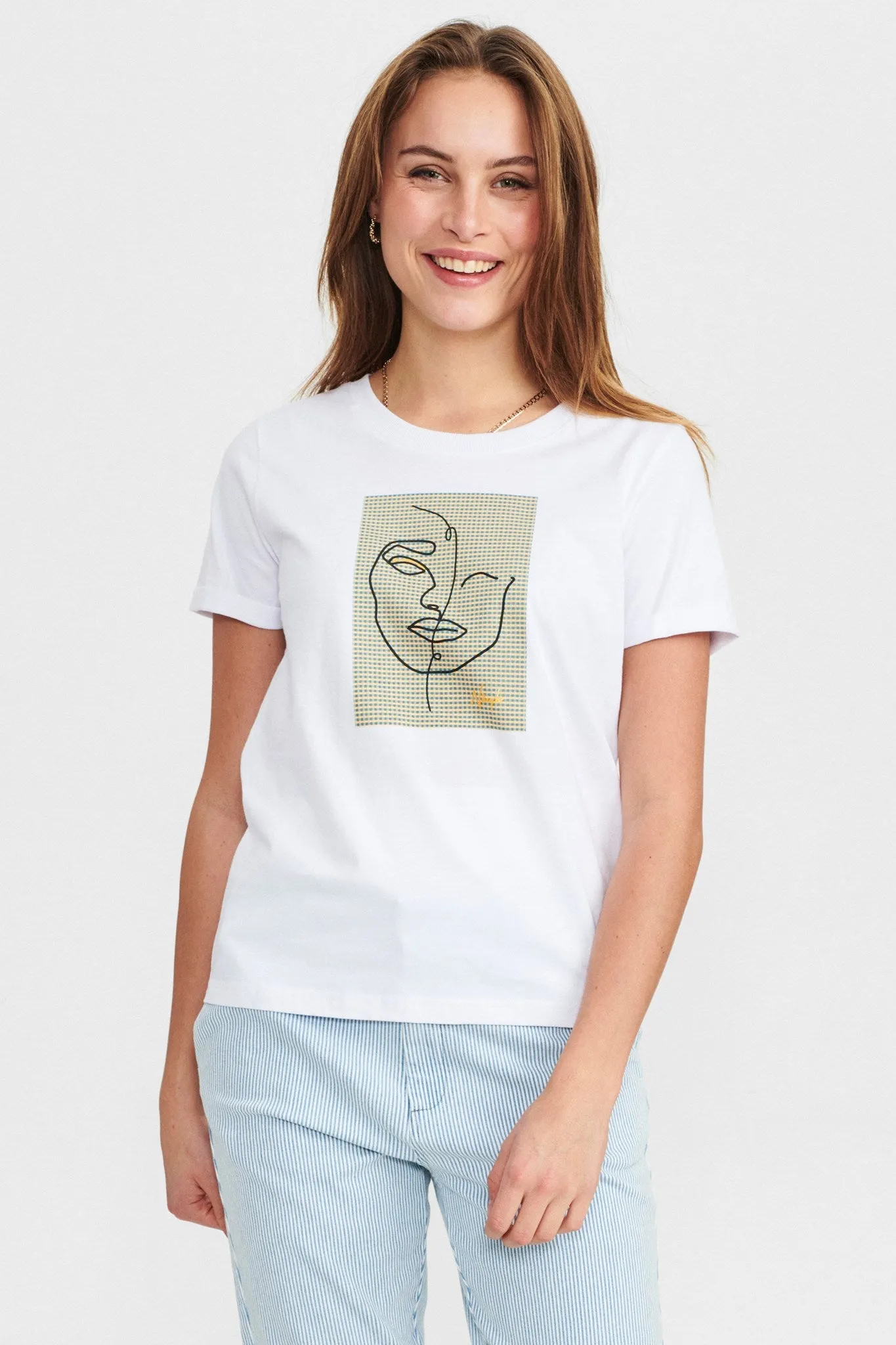 NUDEXTER TEE - Bright White