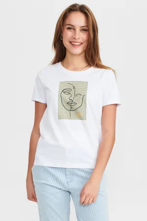 NUDEXTER TEE - Bright White