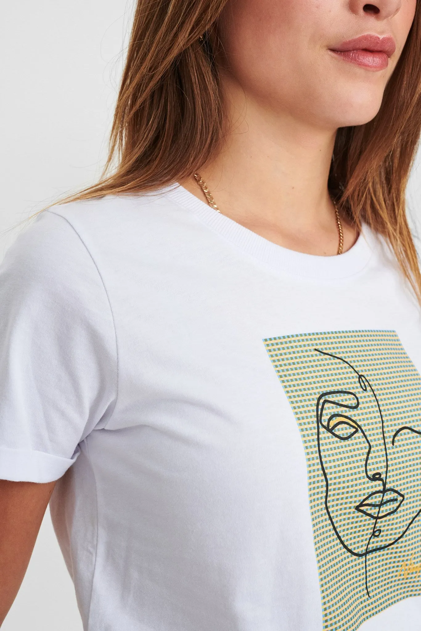NUDEXTER TEE - Bright White