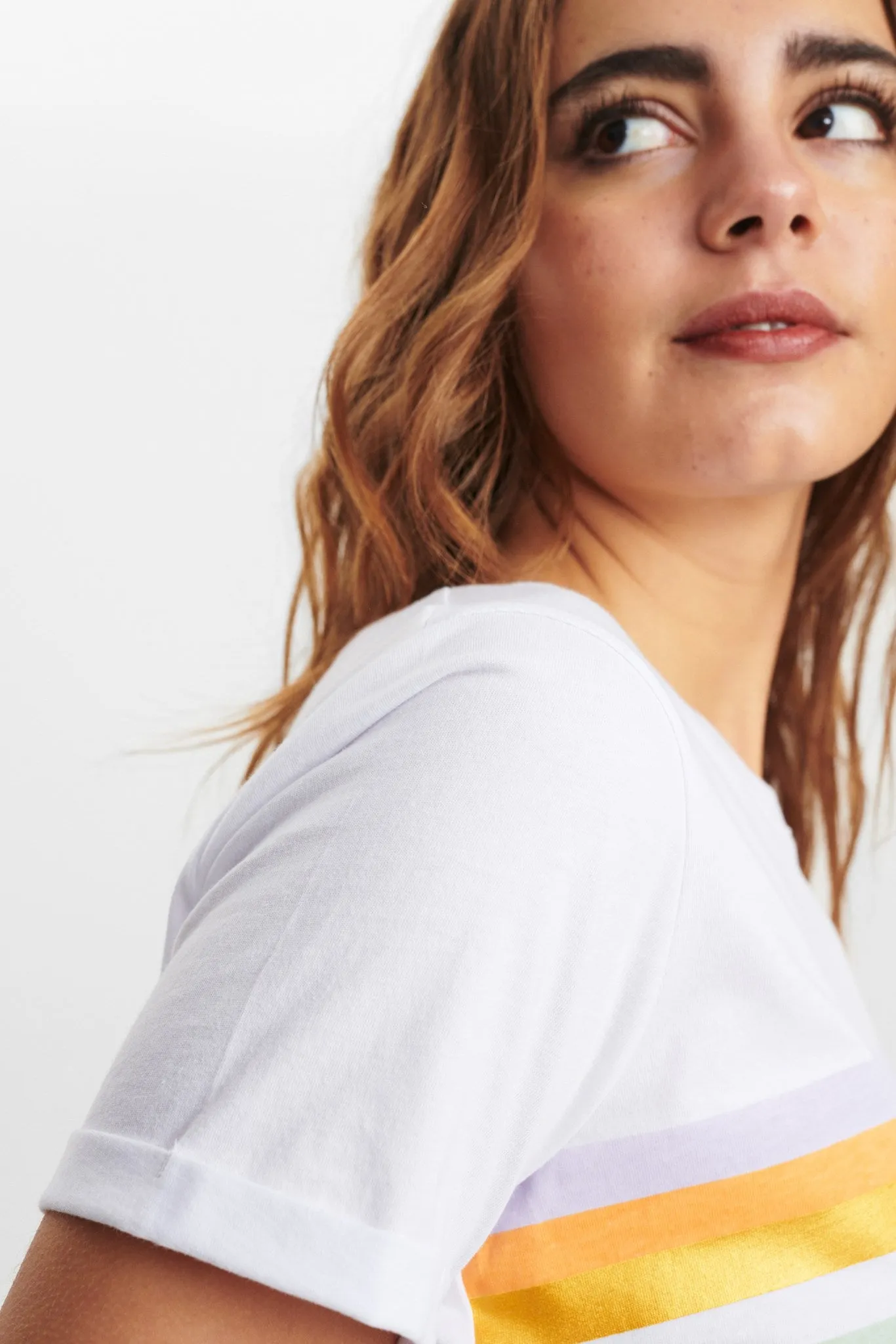 NUDHANA TEE - Bright White