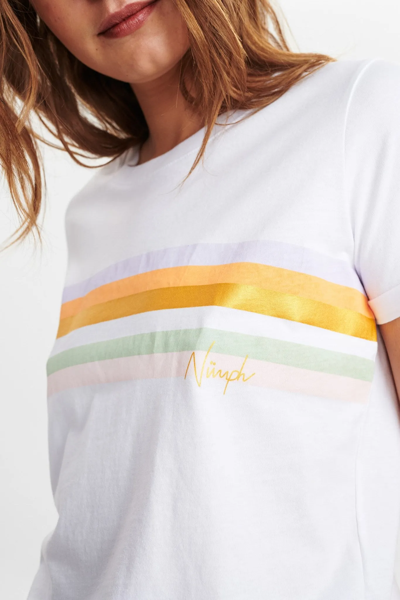 NUDHANA TEE - Bright White