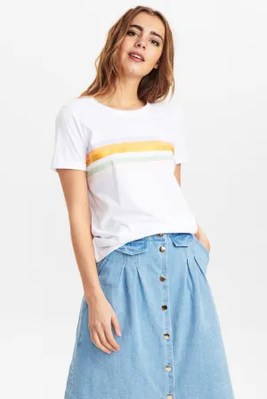 NUDHANA TEE - Bright White