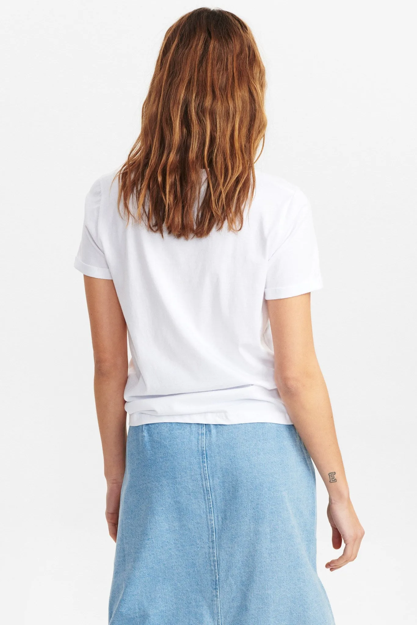 NUDHANA TEE - Bright White