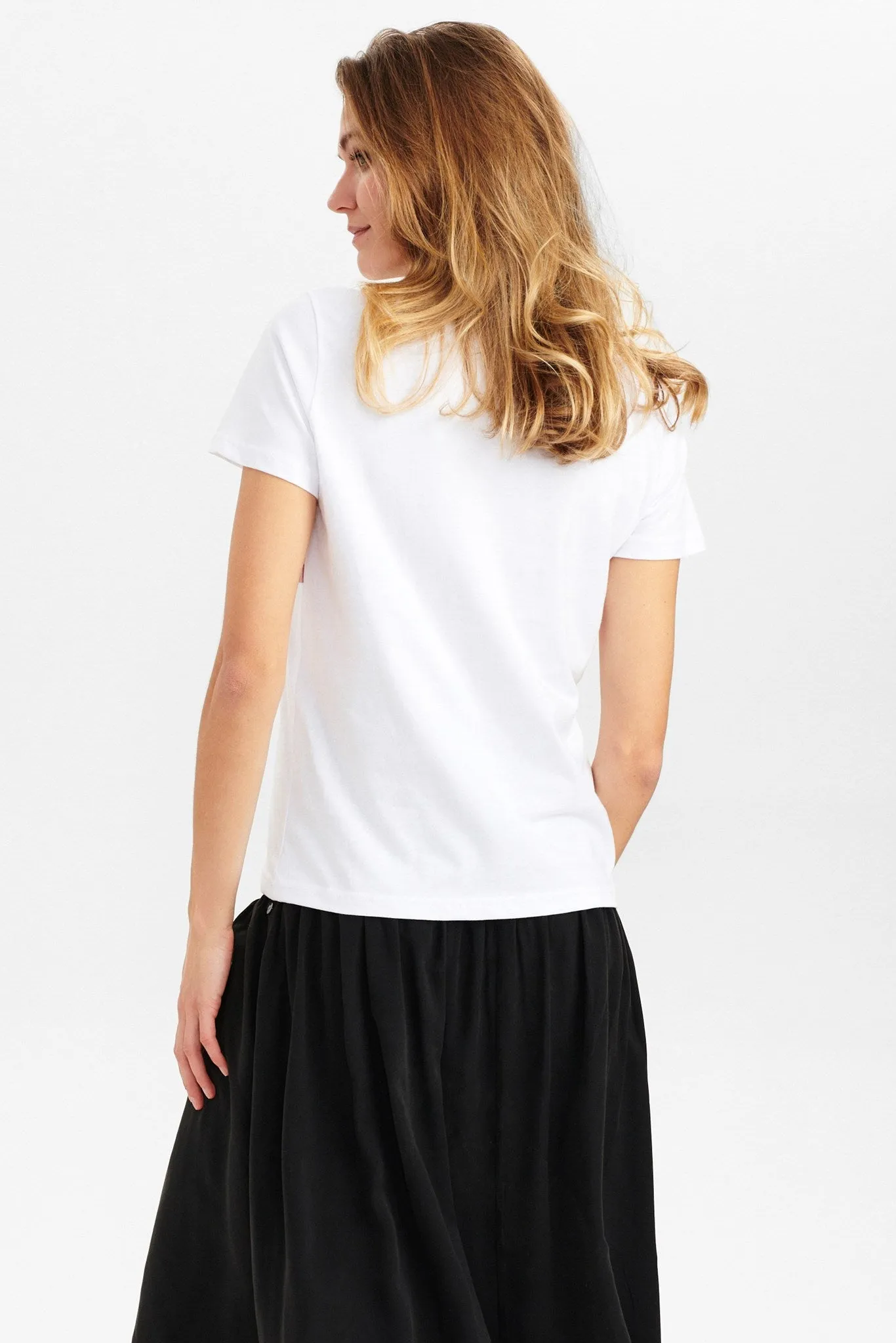 NUDORIANA TEE - Bright White