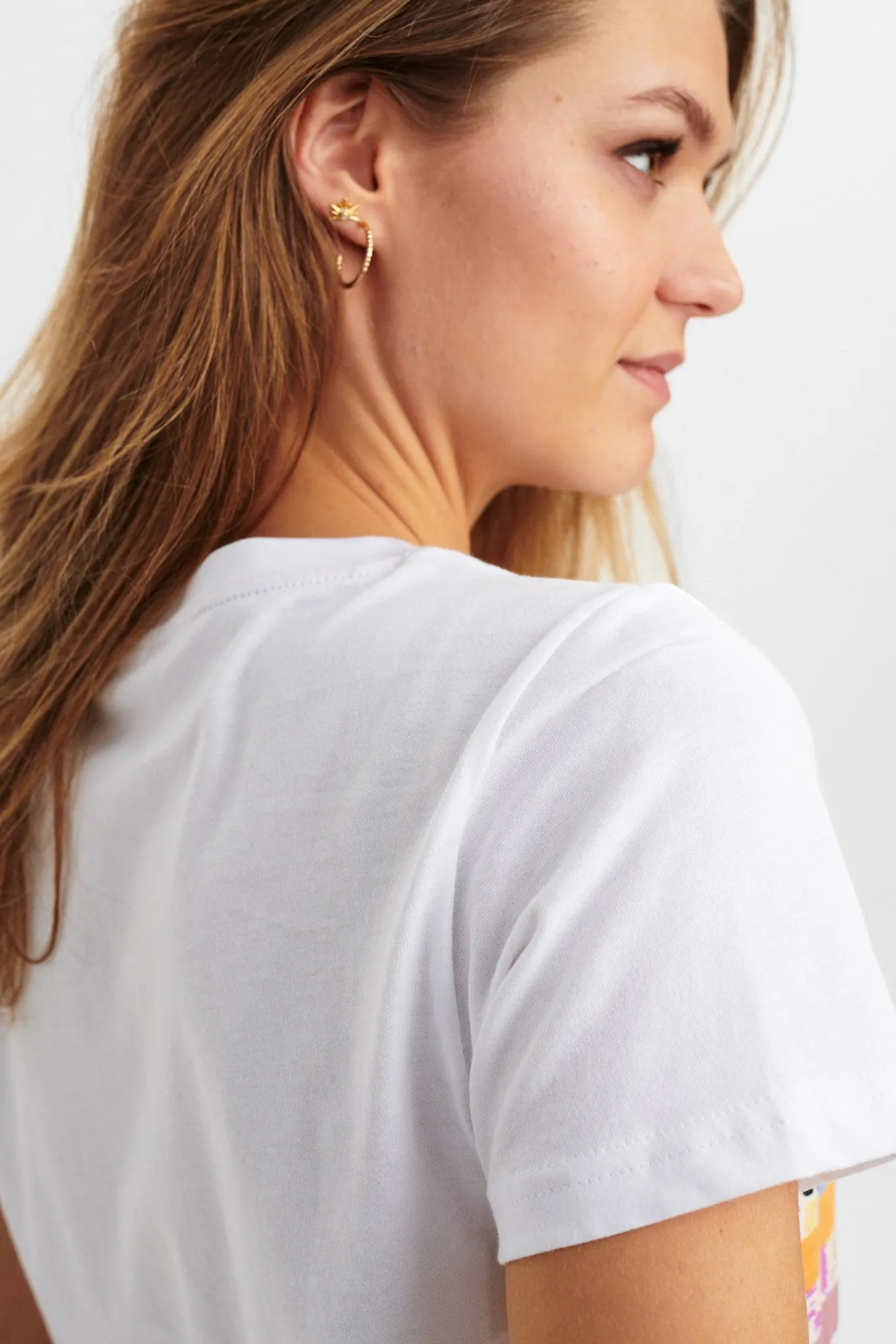 NUDORIANA TEE - Bright White