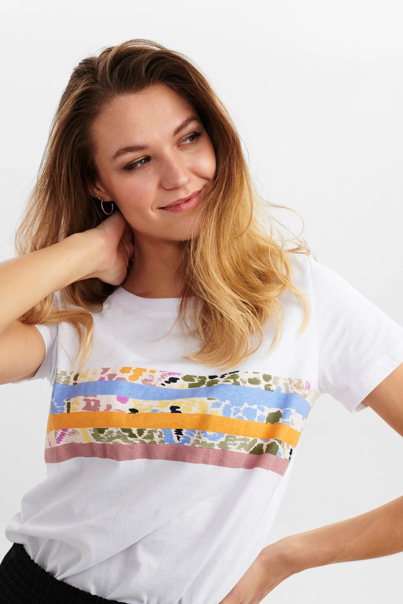 NUDORIANA TEE - Bright White